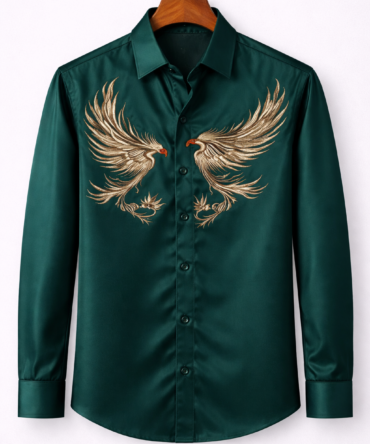 Emerald Phoenix Rebirth Shirt