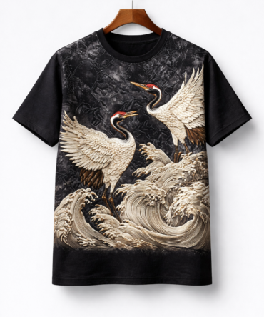 Twin Crane Storm Tee