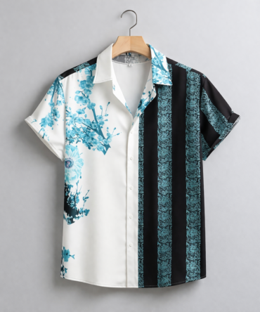 Ocean Bloom Summer Shirt