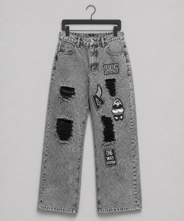 Rebel Distressed Denim