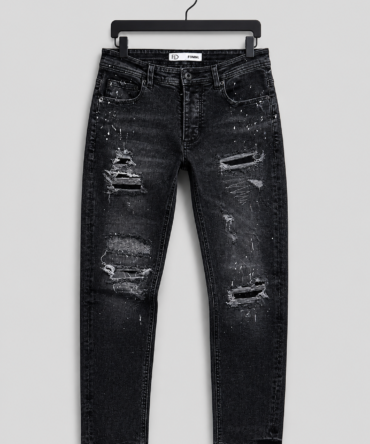 Shadow Ripped Skinny Jeans
